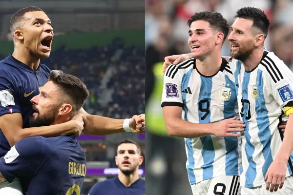Mundial de Qatar 2022: cómo le fue a la Argentina en sus partidos contra Francia