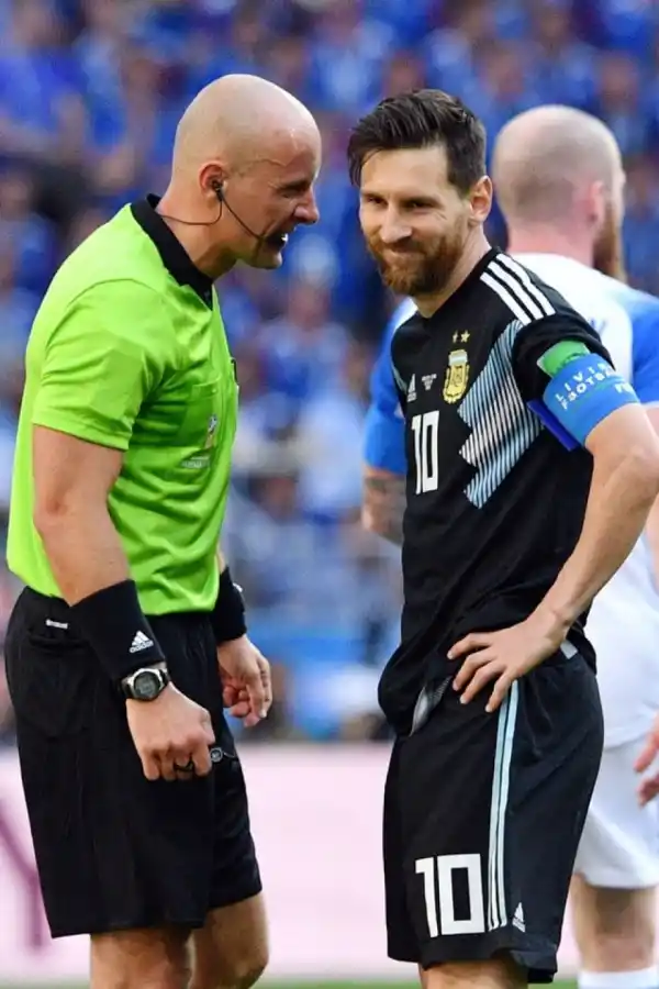 El polaco y Messi en Rusia 2018.