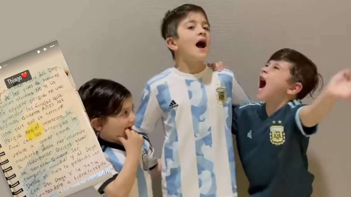 Los hijos de Lionel Messi