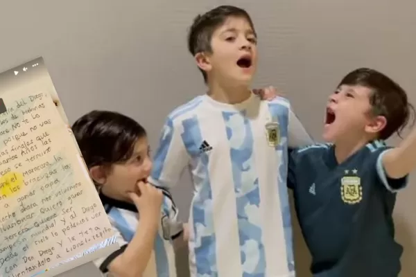 Thiago Messi fue directo al corazón con un emotivo mensaje que escribió a horas de la final