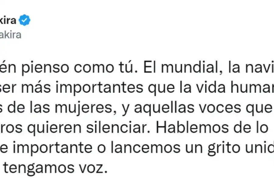 El inesperado intercambio entre Shakira y un ex ganador de Gran Hermano