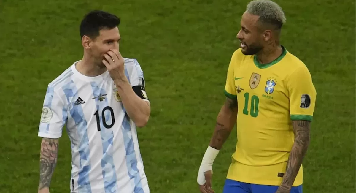 Argentina campeón: Neymar felicitó a Lionel Messi