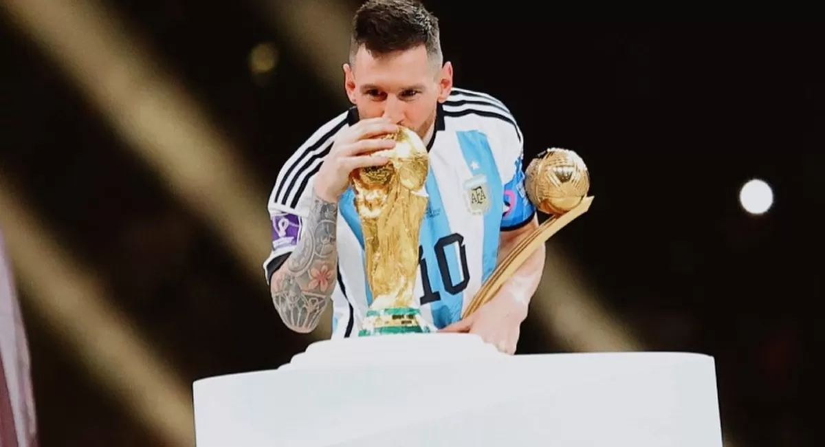 El primer mensaje de Lionel Messi como campeón del mundo: Aún no caigo