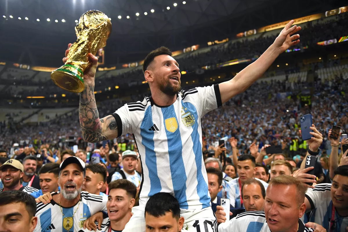 Testigos de una noche inolvidable en la consagración del más grande, Lionel Messi