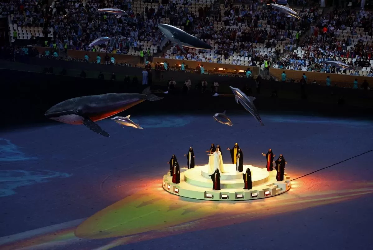 Comenzó la ceremonia de clausura del Mundial Qatar 2022