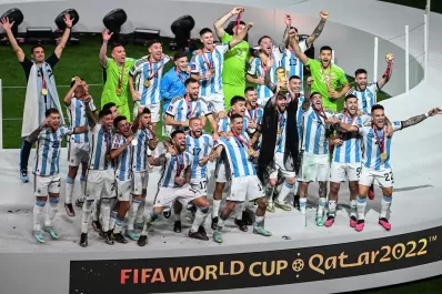 Mundial de Qatar 2022: así es el nuevo escudo de la AFA con la tercera estrella