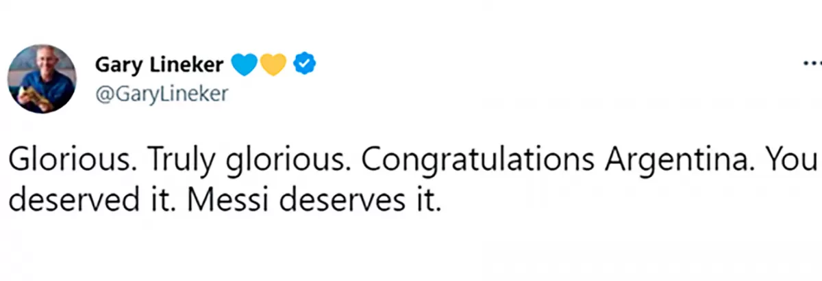 Argentina campeón del Mundo: los mensajes de los íconos del deporte dedicados a Messi por el triunfo de la Scaloneta