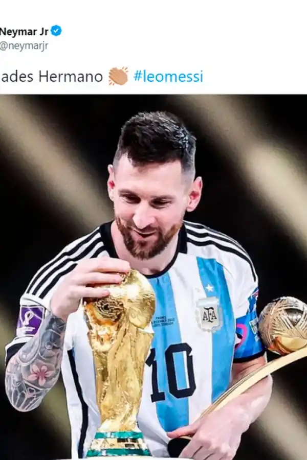 Argentina campeón del Mundo: los mensajes de los íconos del deporte dedicados a Messi por el triunfo de la Scaloneta