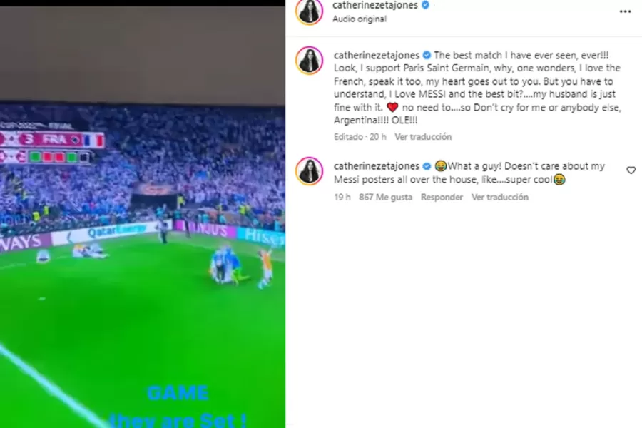 Hollywood se tiñó de albiceleste tras la consagración de la Selección en Qatar