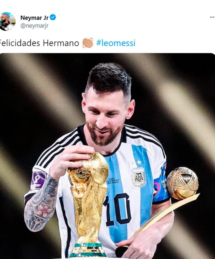 Argentina Campeón Del Mundo Los Mensajes De Los íconos Del Deporte Dedicados A Messi Por El 8762