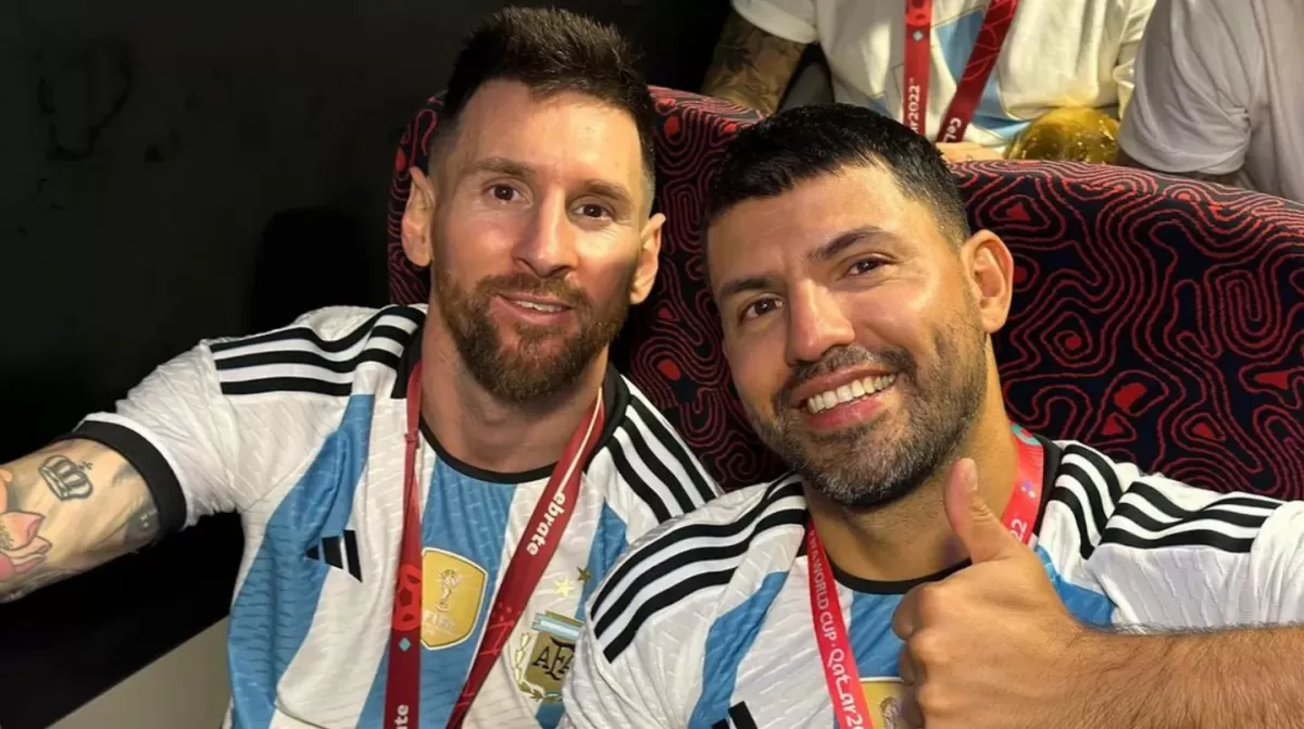 El Kun Agüero se olvidó que había apostado por Lionel Messi como mejor jugador del Mundial: ¿cuánto ganó?