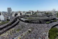 Los incidentes no permitieron que la fiesta argentina sea completa