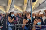 Video: el increíble momento en el que un piloto de avión anuncia a los pasajeros el resultado de la final entre Argentina y Francia