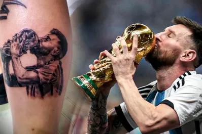 Devoción por Messi y la Selección: los mejores tatuajes de los hinchas tras el triunfo de la Scaloneta