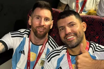 El Kun Agüero se olvidó que había apostado por Lionel Messi como mejor jugador del Mundial: ¿cuánto ganó?