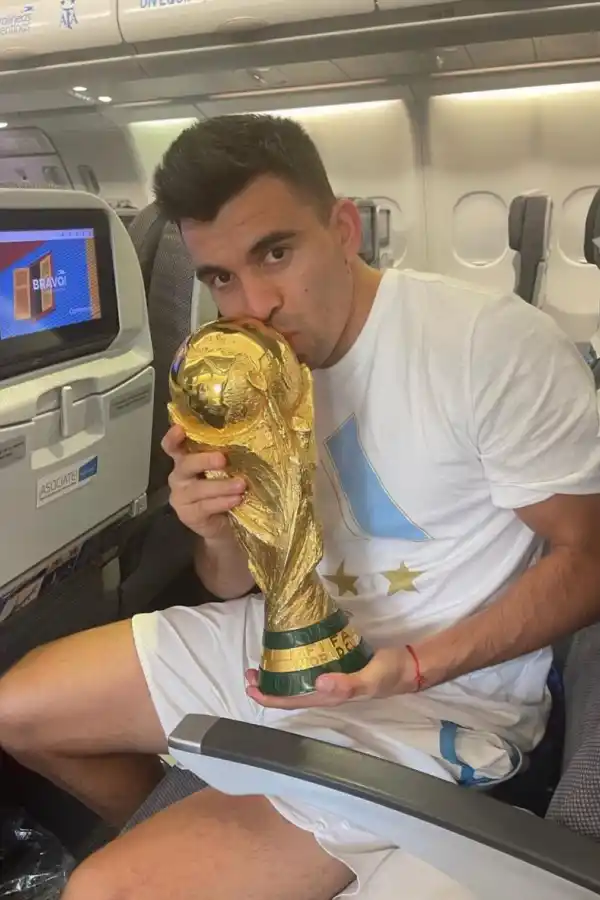 A LA PATAGONIA. Marcos Acuña será recibido como héroe en Neuquén.