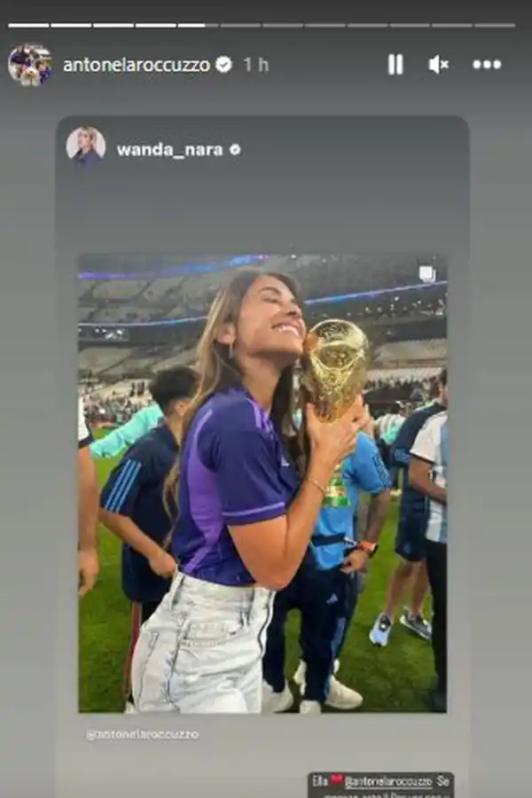 Wanda Nara le dedicó un mensaje a Antonela Roccuzzo y prometieron juntarse