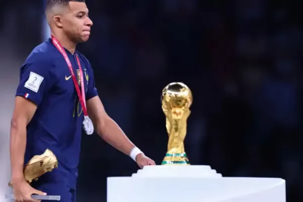 Gritos e insultos: se filtró el video de Kylian Mbappé en el entretiempo de la final con Argentina