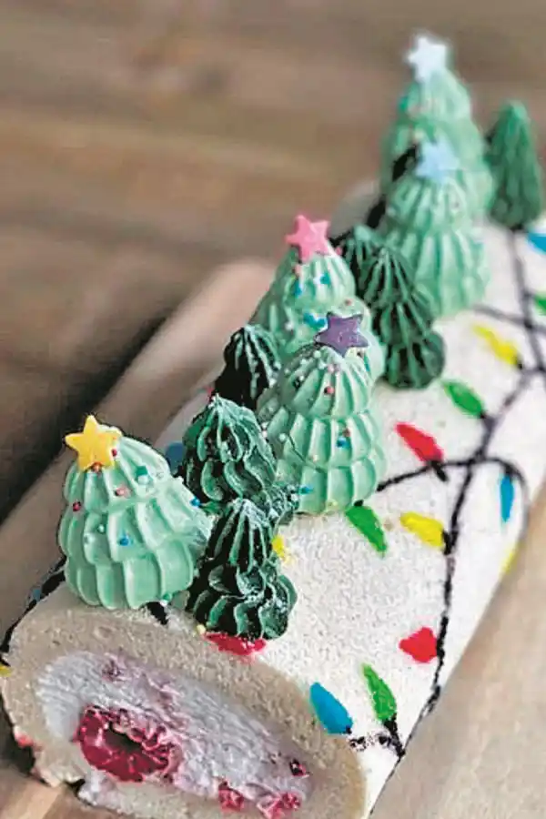 ¡Adiós a lo clásico! Recetas para preparar troncos navideños