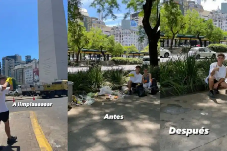 EL ANTES Y EL DESPUÉS del accionar de Maratea. 