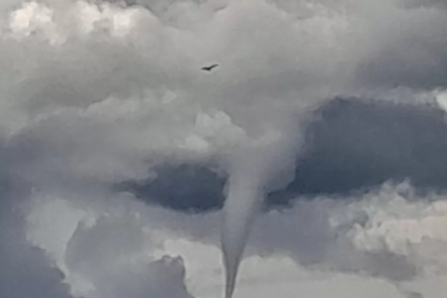 Tornado en Tafí del Valle