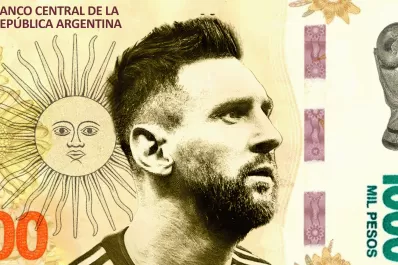 Lionel Messi en el billete de $1.000: el Banco Central desmintió la iniciativa