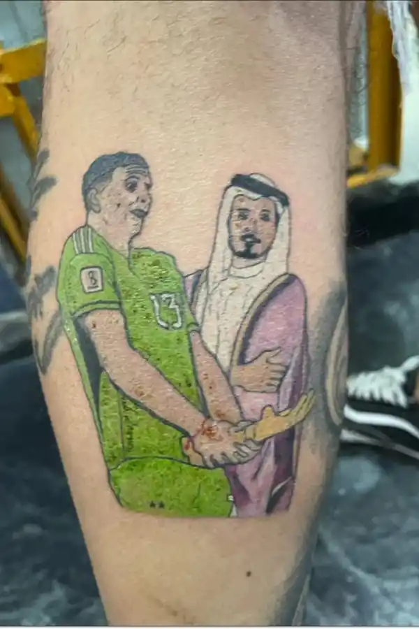 Messi, el Dibu Martínez y Otamendi: mirá los peores tatuajes en homenaje a la Selección argentina
