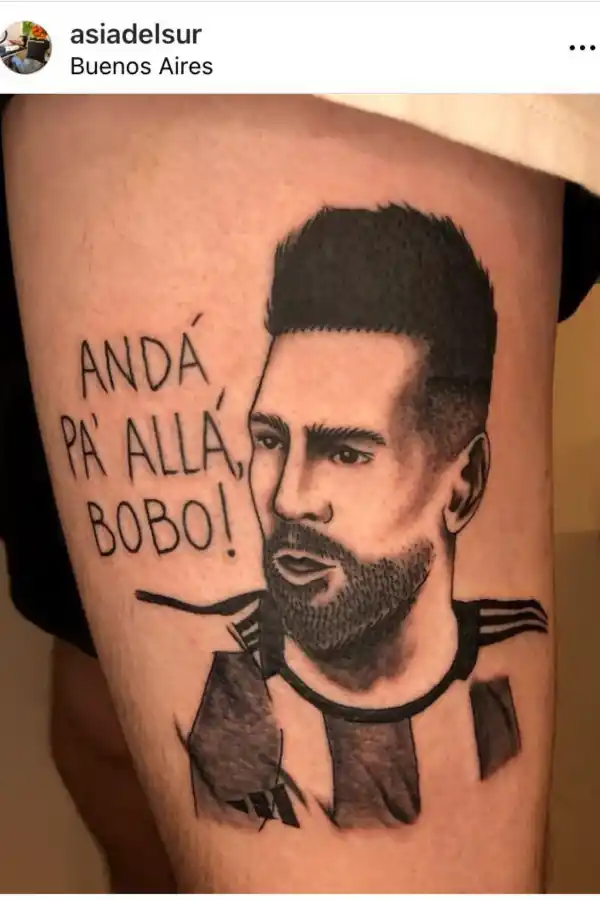 Messi, el Dibu Martínez y Otamendi: mirá los peores tatuajes en homenaje a la Selección argentina