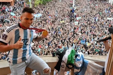 La Scaloneta sigue festejando: el conmovedor homenaje a Lautaro Martínez en Bahía Blanca