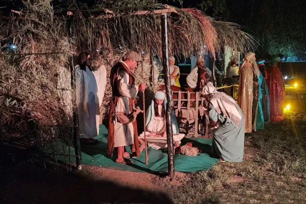 La emoción de ser parte de un pesebre