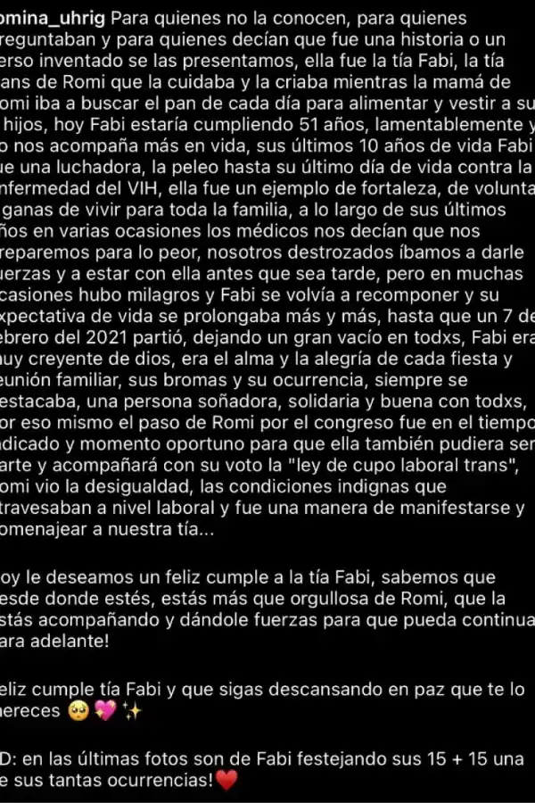 Gran Hermano 2022: Romina dio a conocer la fuerte historia de su familiar trans