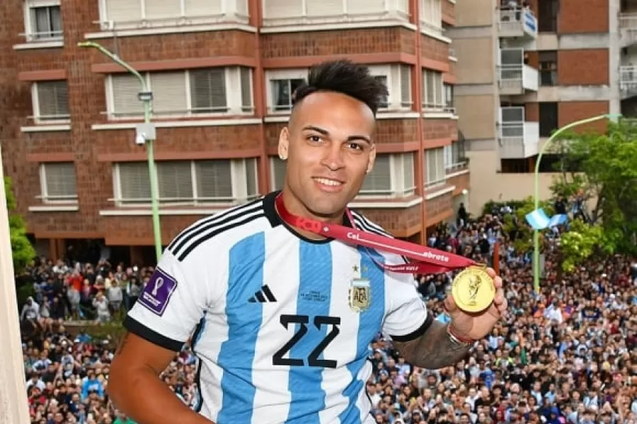 La Scaloneta sigue festejando: el conmovedor homenaje a Lautaro Martínez en Bahía Blanca