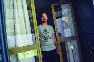 Con el ELA ves que tus problemas cotidianos ya no valen la pena”