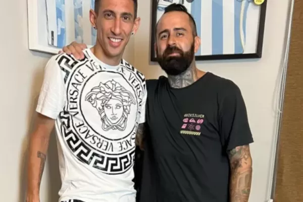 El increíble tatuaje de Di María tras la consagración en el Mundial de Qatar 2022