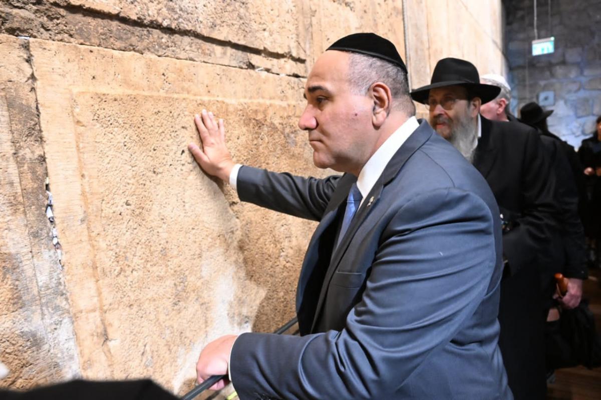 Cómo fue el encuentro en Jerusalén entre Manzur y el presidente israelí Isaac Herzog