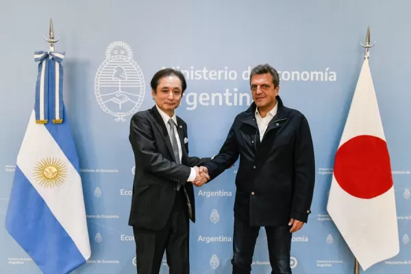 Sergio Massa se reunió con el embajador de Japón