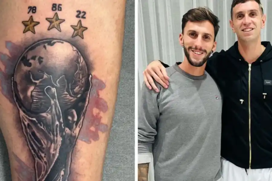 El tatuaje del Dibu Martínez