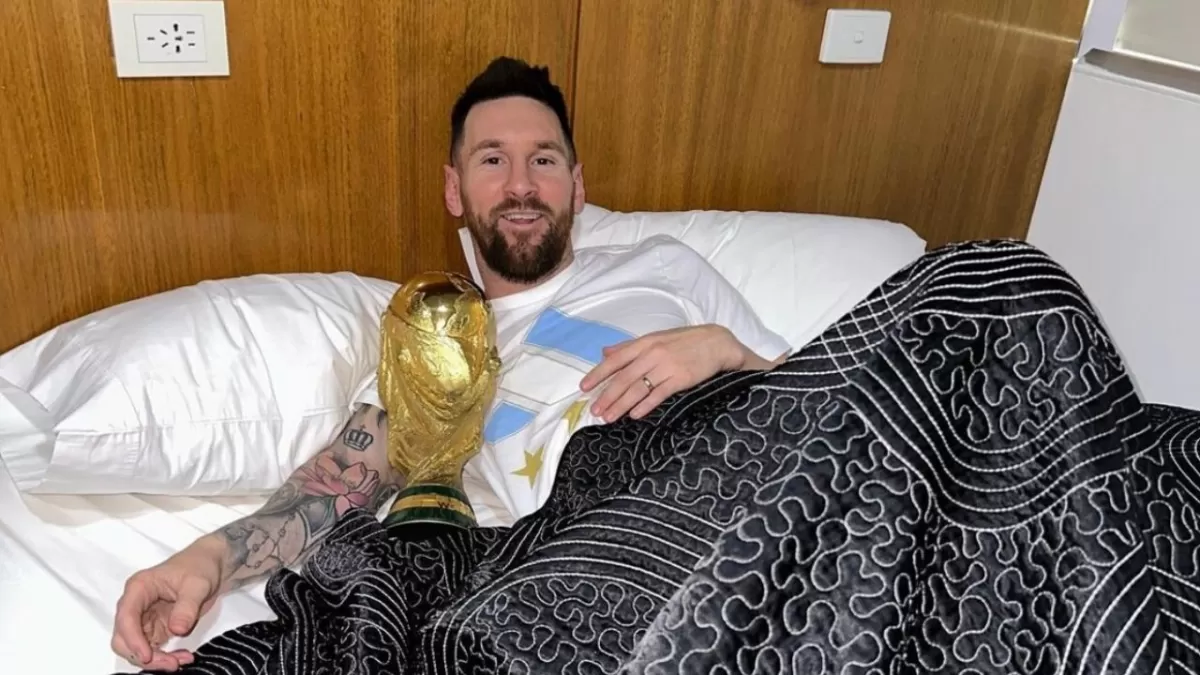 Messi, tras ganar la Copa del Mundo 2022