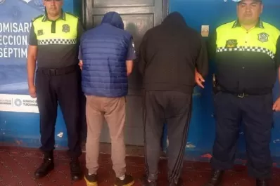 Atraparon a dos ladrones de ruedas