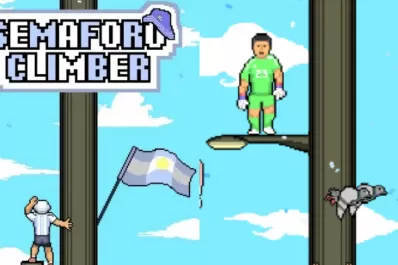 Un grupo de amigos lanzó un juego para escalar semáforos y recrear los festejos por el Mundial