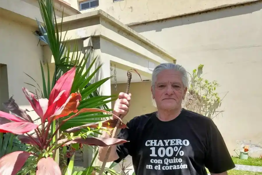 LA NATURALEZA. El cantante y compositor se vincula con sus paisajes. FOTO DE ROBERTO ESPINOSA / LA GACETA