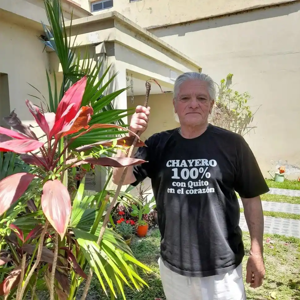 LA NATURALEZA. El cantante y compositor se vincula con sus paisajes. FOTO DE ROBERTO ESPINOSA / LA GACETA