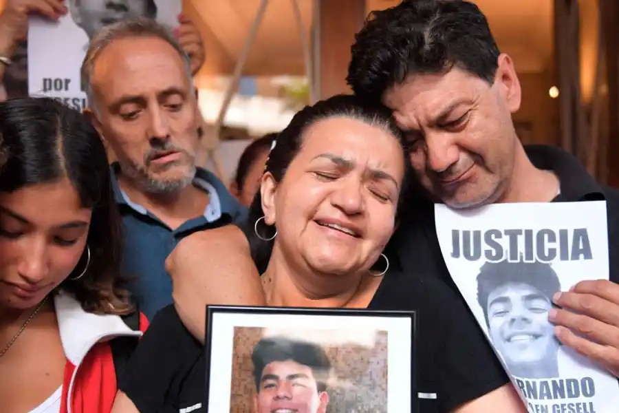 Los padres de Fernando Báez Sosa piden justicia 