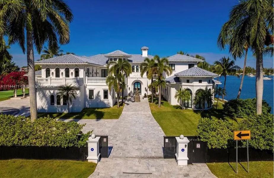 Así es la impresionante mansión que el Kun Agüero compró en Miami