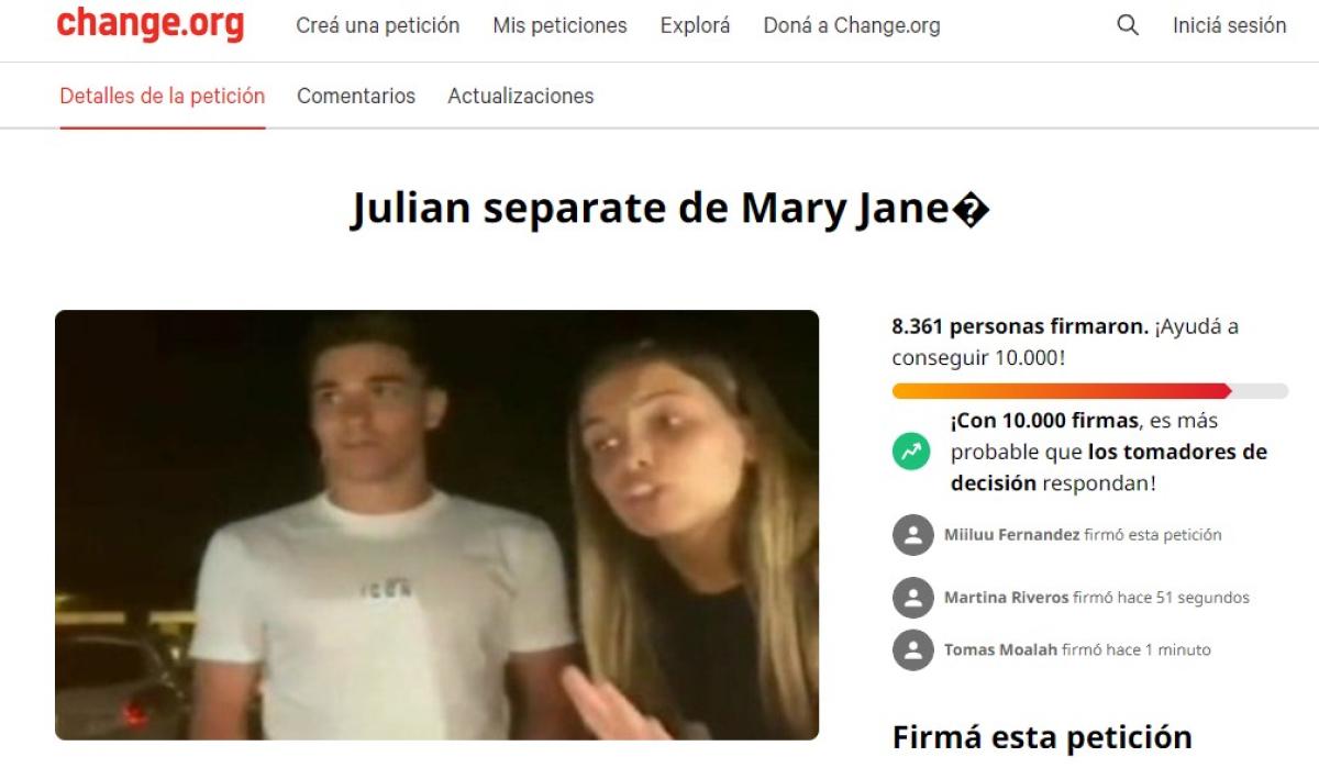 Insólito: la iniciativa para que Julián Álvarez se separe de su novia, Emilia Ferrero