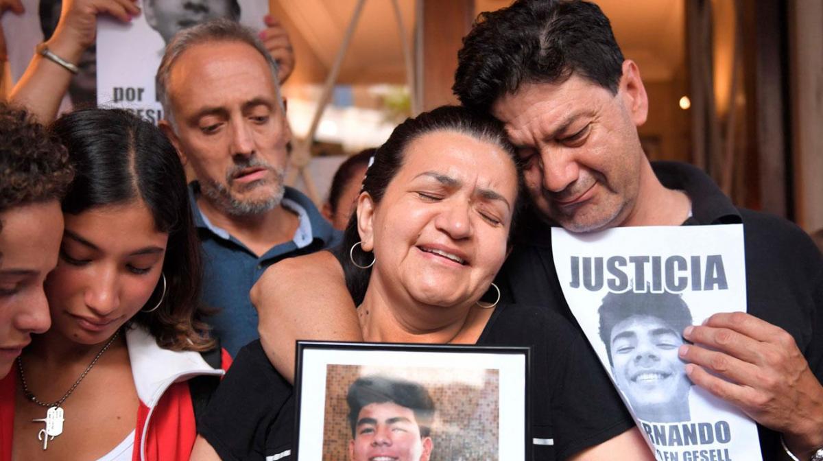 Los padres de Fernando Báez Sosa piden justicia 