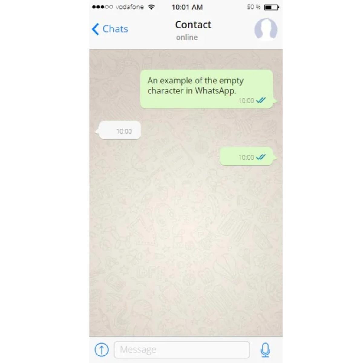 WhatsApp: cómo enviar un mensaje en blanco como broma del Día de los Inocentes