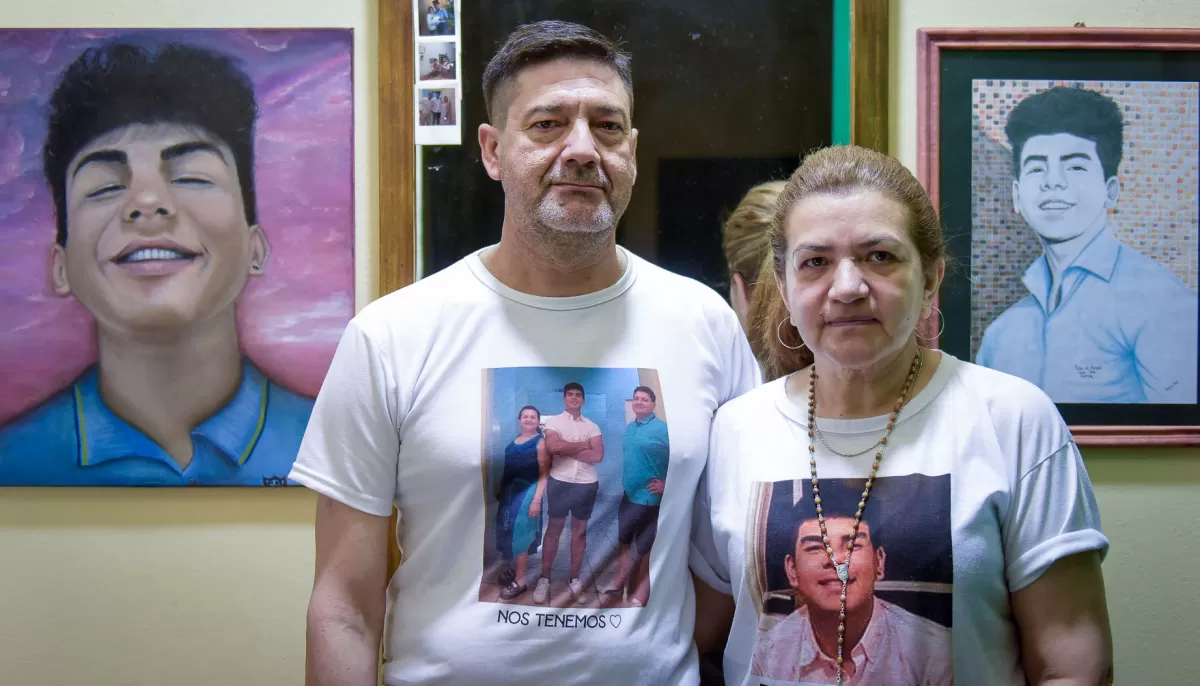 Graciela y Silvio, la mamá y el papá de Fernando Báez Sosa