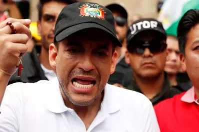 La Policía de Bolivia detuvo a un líder opositor y se desconoce su paradero