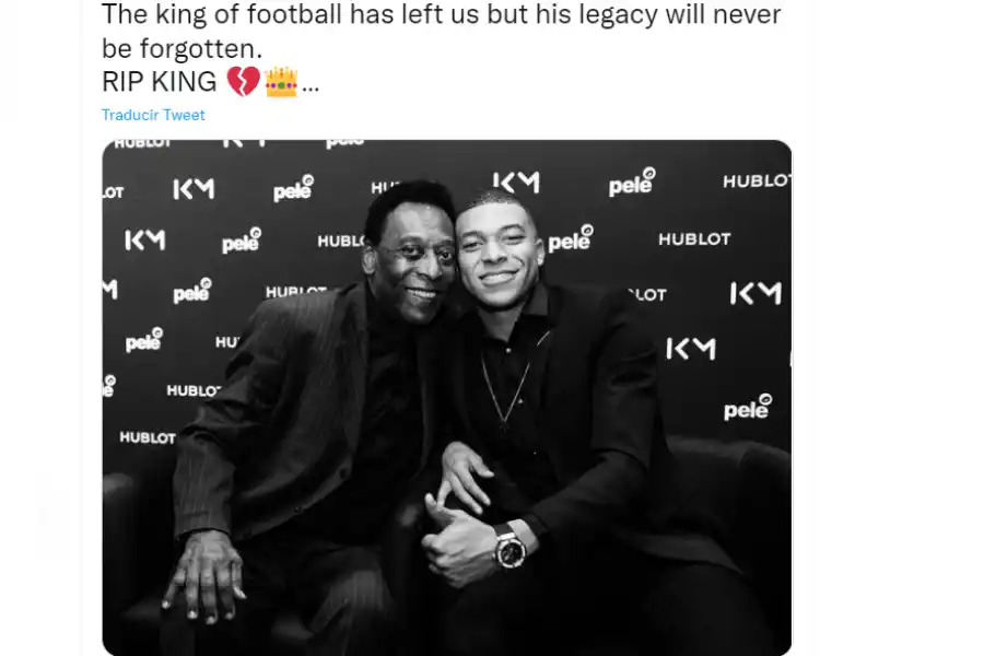 Messi despidió a Pelé en las redes